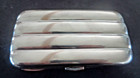 Victorian Sterling Silver Four Tube Fluted Cigar Case H m 1886 George Unite