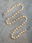Vtg Pearl Necklace 18    With 14k Clasp