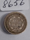 1858 P Seated Liberty Half Dime