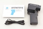 Tested   Near Mint   Minolta Spotmeter M Light Exposure Spot Meter From Japan