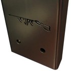 Black Y-pipe Hanger Bracket For Long Drop Elbows Fits Peterbilt 378   379