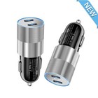 For Iphone Ipad Android Samsung 40w Dual Usb Type-c Fast Car Charger Adapter Lot