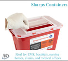 Sharps Container 2 Gallon Biohazard Needle Disposal Dental Tattoo - Dynarex Usa