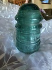 Vintage Blue Glass Hemingway Insulator    Beautiful Color