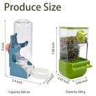 Automatic Bird Feeder For Cage No Mess Bird Feeder Water Dispenser Set 1