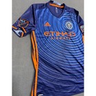 Adidas New York City Fc Mls Soccer Jersey Adizero Climacool Men s Medium Orange