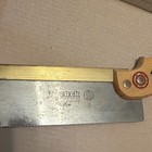 Tyzack Sons   Turner Tutor Brass Back Dovetail Saw