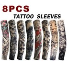 Tattoo Sleeves For Men  8pcs Arm Sleeves Fake Tattoos Sleeves To Cover Arms Sun