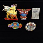 Hard Rock Cafe Pin Lot 24 St Thomas Mardi Gras Vegas Pinfest Vip Guitar Pins