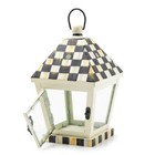 Brand New Mackenzie Childs Courtly Check Small Lantern