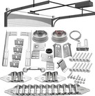 Garage Door Parts Installation Bundle Kit For 16  By 7  Overhead Doors  Fix Repl