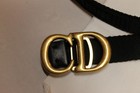 Christian Dior Kids  Belt Black Technical Fabric 31 5  Adjustable Length