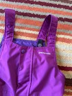 Patagonia Purple Snow Bib Overalls Kids Size 5t Ski Snowboard Waterproof