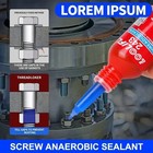 Loctite 243 Blue Medium Strength Threadlocker 50ml