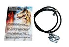 Tyrannosaurus Rex Dinosaur Skull Necklace Fossil Replica 1  Size  s   10883 2o