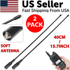 2-pack For Baofeng Uv5r Uv-82 144 430mhz Dual Band Antenna Na771 Sma Female 10w