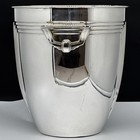 Vtg Ricci Argentieri Art Deco Style Silver Plated Champagne Ice Bucket