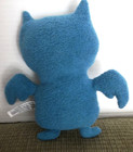 Uglydoll Ice-bat 7  - Blue 2005 Plush - Ugly Doll Character Toy - Vintage