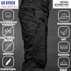 Mens Cargo Pants Tactical Waterproof Work Trousers Outdoor Hiking Combat Pants