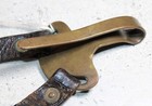 Us Indian Wars M1872 Stuart Leather Sword Hanger Unit Marked 10th Cavalry D S920