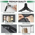 Wardrobe Closet  Portable Closet Dresser For Bedroom  Clothes Storage Organiz   