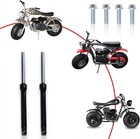 2 Black Shock Absorber Front Fork Suspension For Coleman Ct200u Bt200x Ct200uex