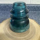 Vintage Teal Blue Green Hemingray 42 Glass Insulator 
