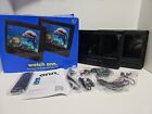 Onn  10  Dual Screen Dvd Player 1024x600 Resolution Portable  open Box New 