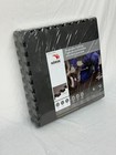 Norsk 6-pack Reversible Foam Flooring 24  X 24  1900505 Black grey Gym Yoga Nc1