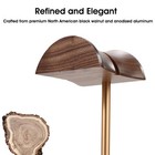 Headphone Stand Wood  Wooden Headphone Stand For Desk  Solid Walnut Headset H   