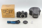    top Mint W  Cf-27 Case Box    Nikon New Fm2 Fm2n Black Slr Camera Body From Japan