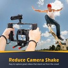 Camera Video Rig Cage  Aluminum Filmmaking Movie Making Kit With Top Handle     