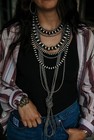 Pre-order Navajo Pearls Necklace     3mm Beaded Necklace     925 Sterling Silver