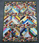 Handmade Patchwork Baby Quilt Crib Lap Wall Hanging Teddy Bear Nursery Blanket