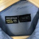 Mountain Hardwear Women   s Grey Nylon Button Down Outdoor Hiking Shirt Sz 10 Camp