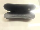 Slim Zipper Semi-hard Case For Glasses Eyeglasses Sunglasses Small Black