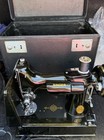 Singer 221-1 Portable Electric Sewing Machine W  Case  Foot Control   Manual