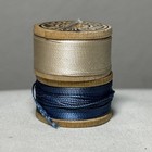 Vintage Belding Corticelli Silk  d  Wooden 10 Yd Spool Thread Buttonhole Twist