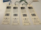 Vintage Lot Of 4 Bookmarks Bookmark Flowers Birds Seeds Mm11
