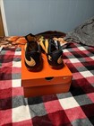 Nike Orange And Black Hypervenoms Soccer Cleats Size 11 Men   s