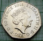Great Britain 2016 50 Pence  Mrs  Tiggy Winkle  Beatrix Potter Serie  Unc