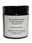 Tallow Face   Body Cream W organic Rosehip Oil - Fragrance-free - Grass Fed 4 Oz