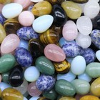 Wholesale 8pcs Mixed Egg Sphere Natural Healing Crystal Specimen Rock Stone