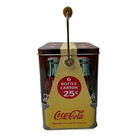 Drink Coca Cola In Bottles 6 Pack Of Bottles Handy Empty Tin Can W  Lid   Handle