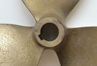 Used Boat 16 X 9 Rh Right Hand  Prop Propeller Brass   Bronze  -  Free Postage