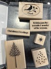 Stampin Up  Collection Warmth   Wonder 6 Piece Stamp Set- Never Used