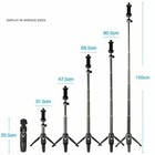 40 Inch Extendable Selfie Stick Tripod With Wireless Remote For Iphone Samsung