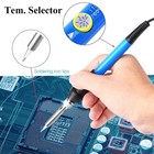 Soldering Iron Electric Gun Adjustable Temperature 60w Welding Solder Wire Usa
