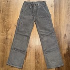 Vtg 70s Corduroy Pants Oshkosh Bgosh Kids Youth Boys 10 Slim Gray 23 25 New Nos