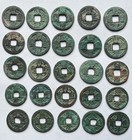 Lot Of 25 Pcs Ancient Chinese Coin Xi Ning Yuan Bao Northen Song Dynasty